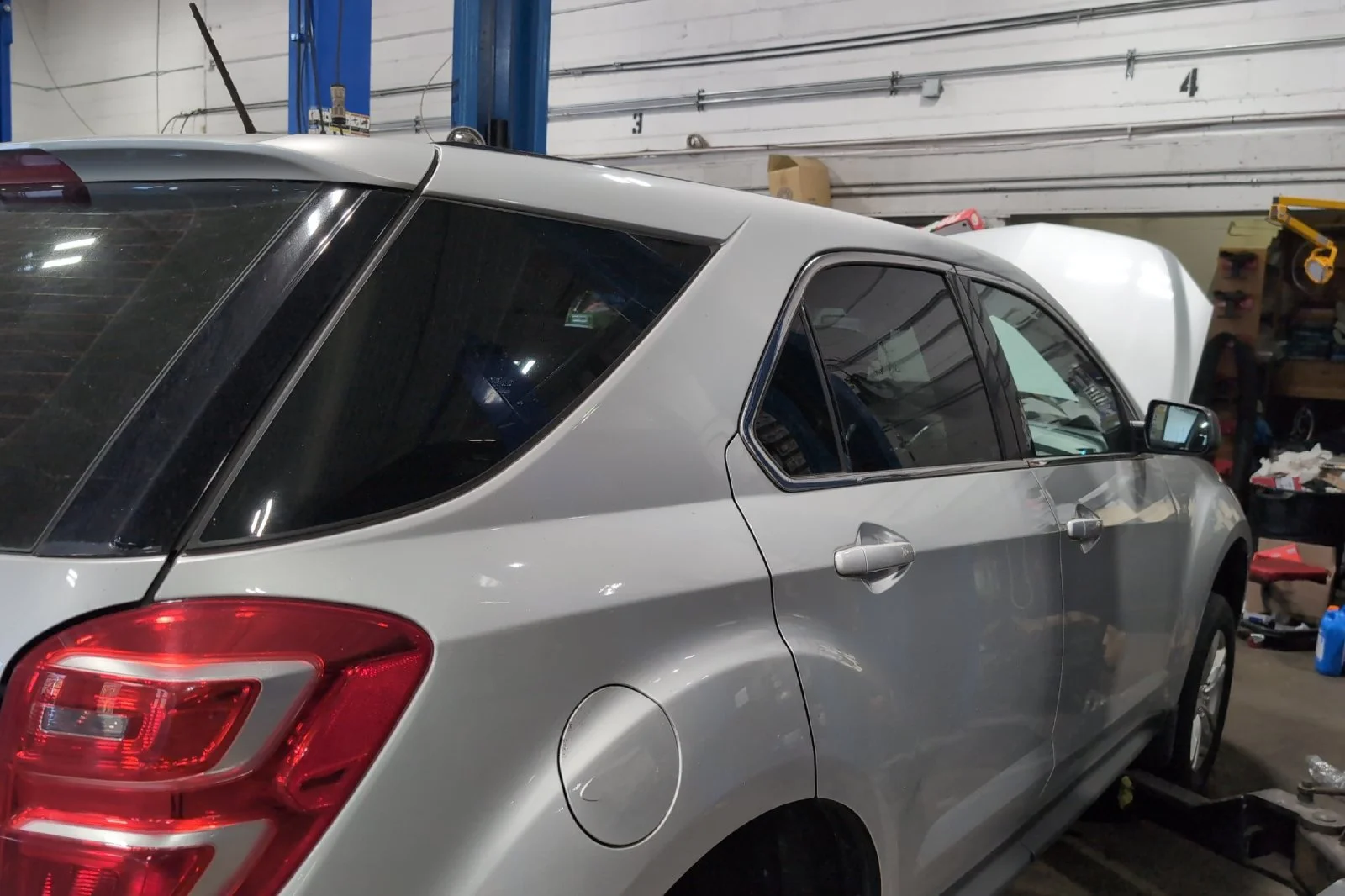 Used 2017 SILVER ICE METALLIC Chevrolet LS image 6