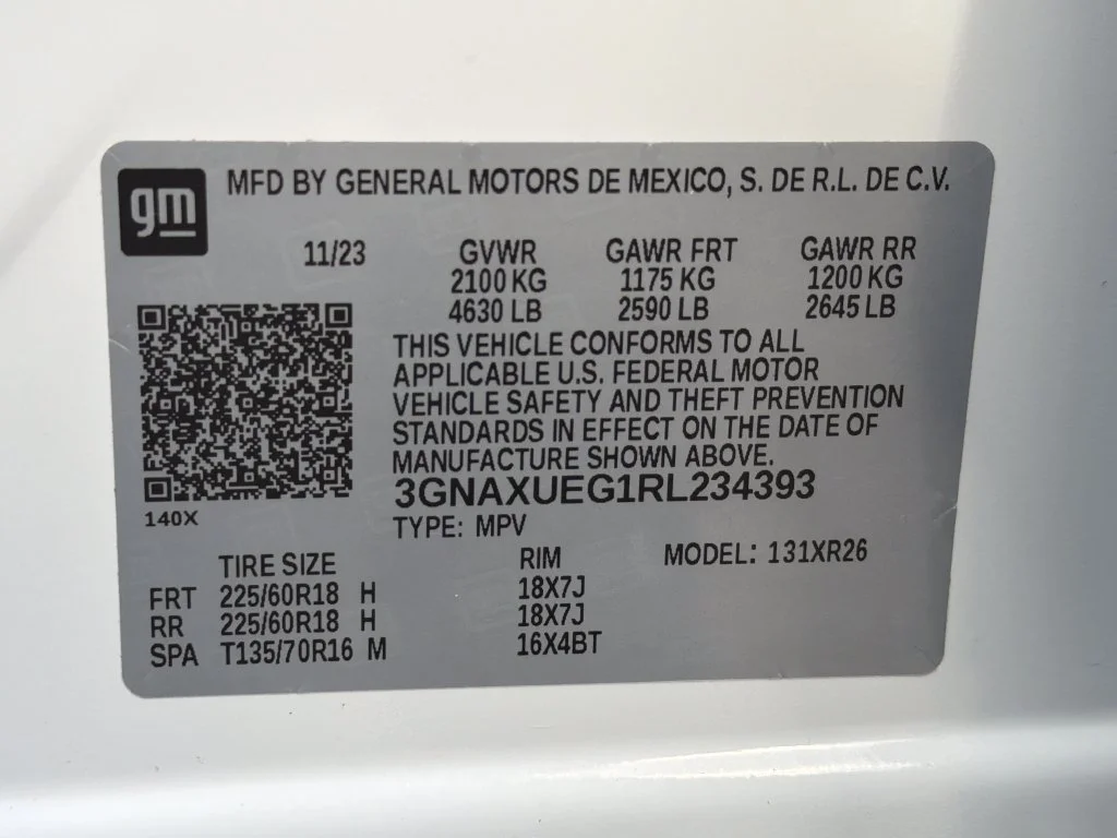 Certified Used 2024 Iridescent Pearl Tricoat Chevrolet LT image 33