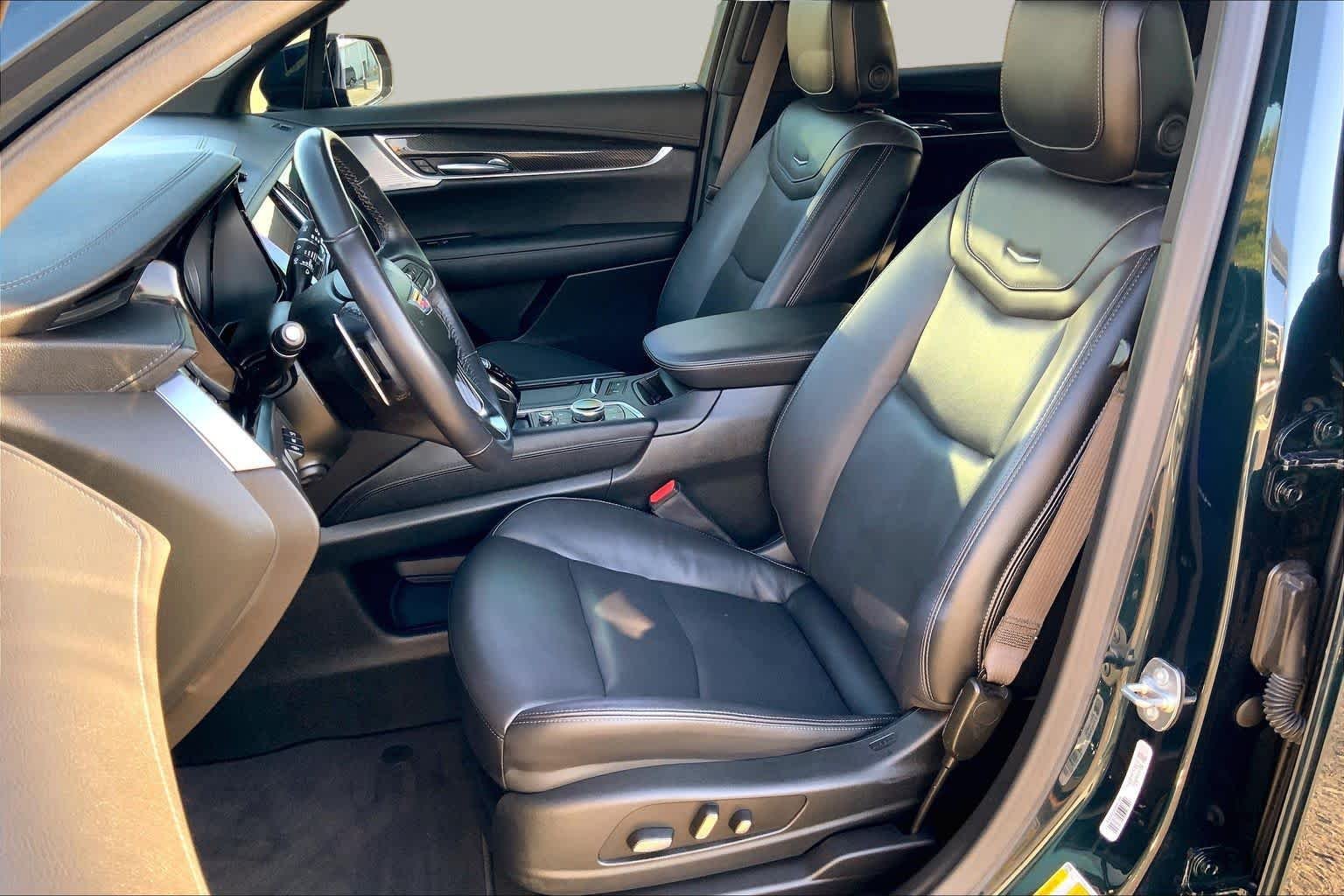 Used 2024 Emerald Lake Metallic Cadillac AWD Sport image 8