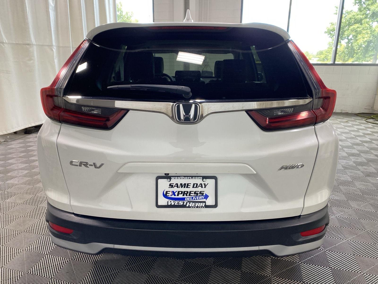 Used 2021 Platinum White Pearl Honda EX image 6