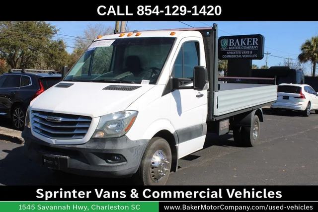 2015 Freightliner Sprinter 3500 14 Foot Flat Bed
