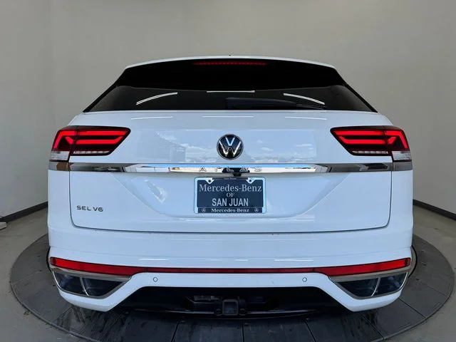 Used 2021 Pure White Volkswagen 3.6L V6 SEL R-Line image 12