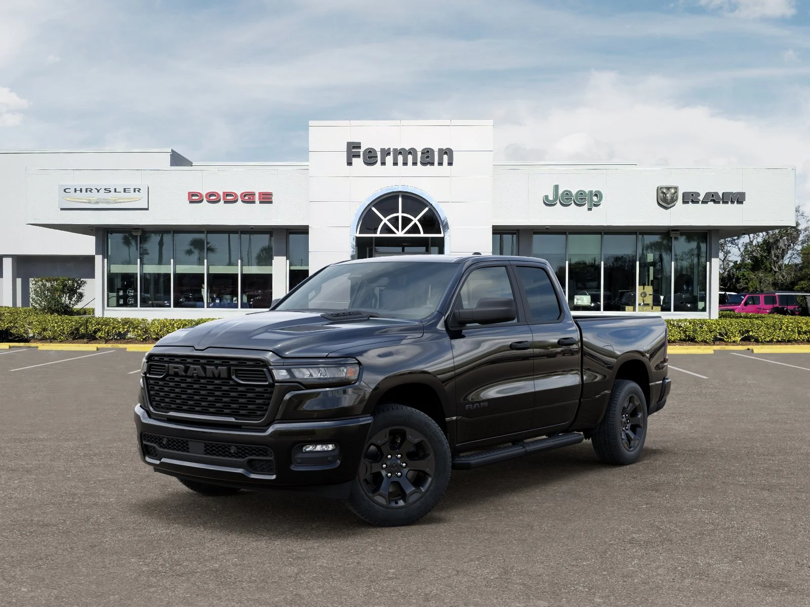 New 2026 Diamond Black Crystal Pearl-Coat Exterior Paint RAM Express image 2