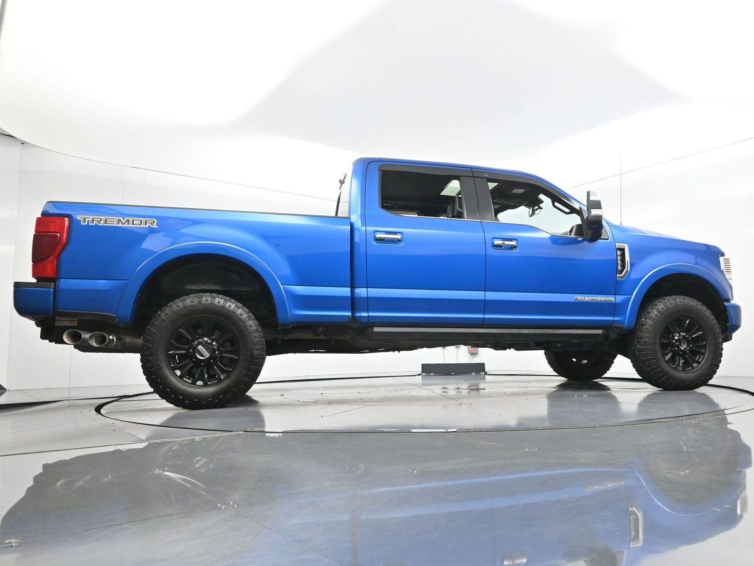 Used 2021 Velocity Blue Ford Platinum image 52