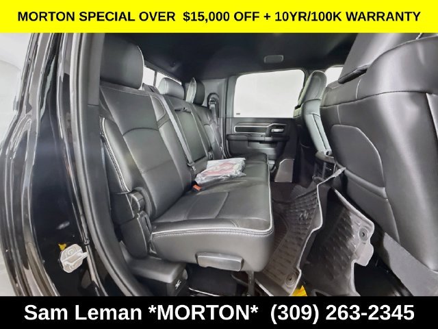 New 2026 Diamond Black Crystal Pearl-Coat Exterior Paint Ram Laramie image 27