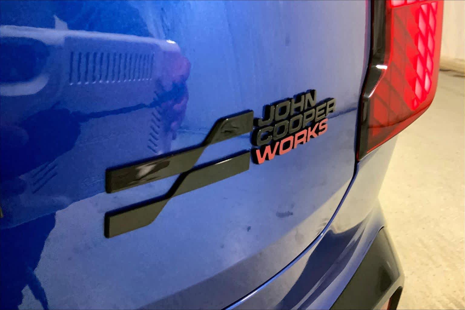 Certified Used 2025 Blazing Blue Metallic MINI John Cooper Works image 9