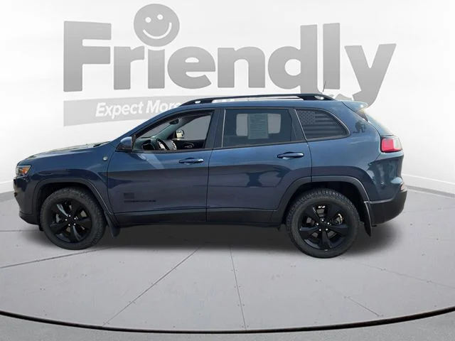 Used 2021 Blue Jeep Latitude image 8