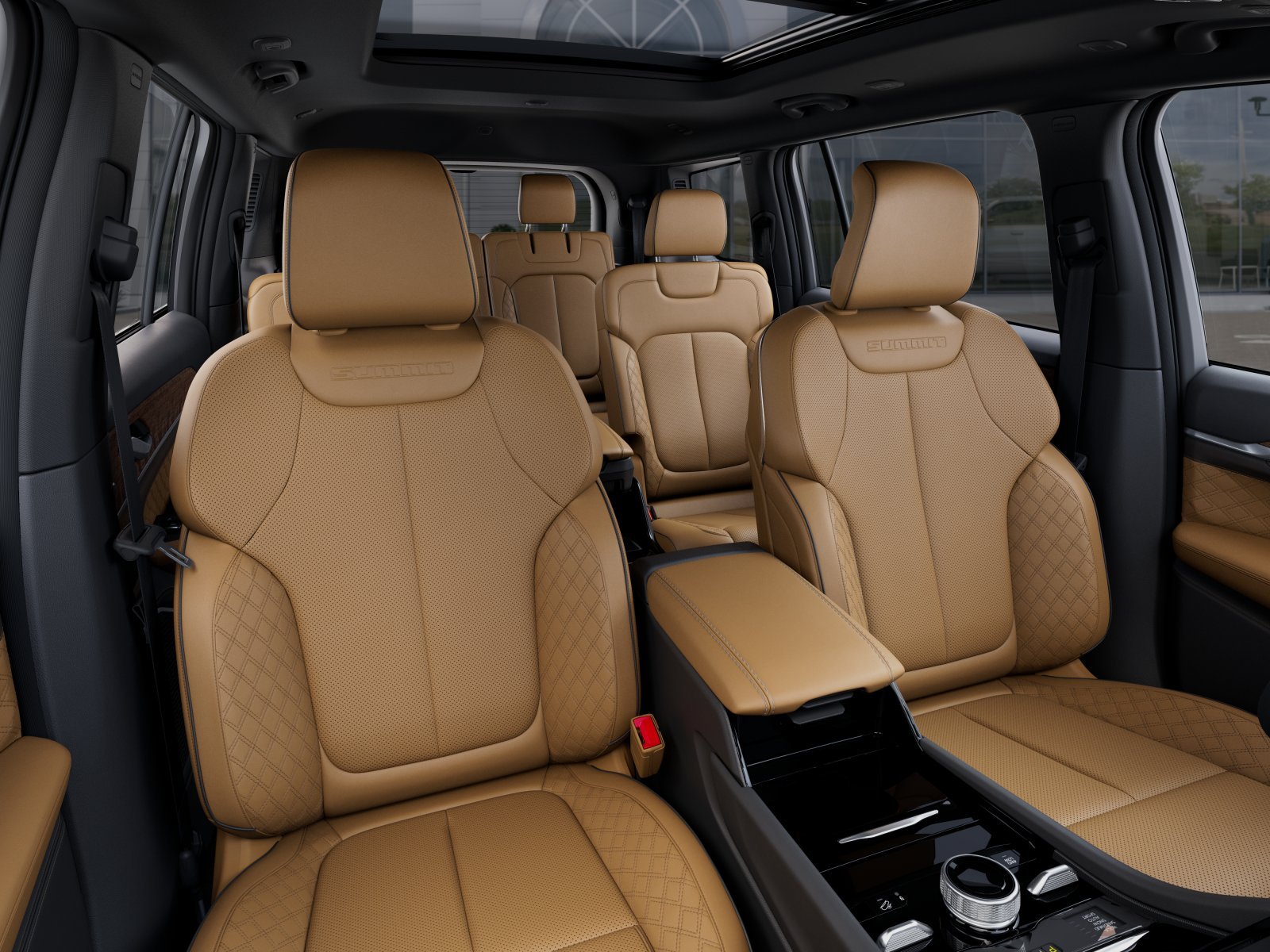New 2025 Bright White Clear-Coat Exterior Paint Jeep Summit image 24
