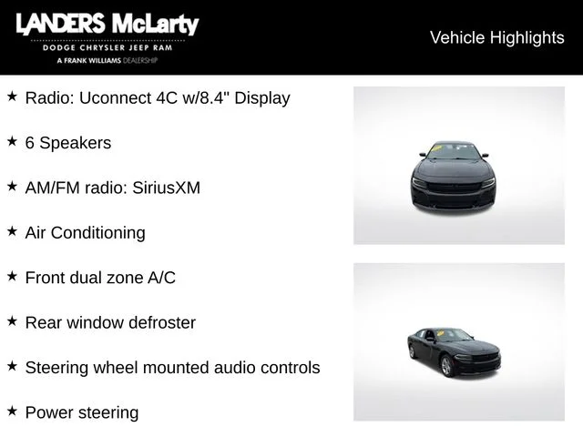 Used 2023 Black Dodge SXT image 6