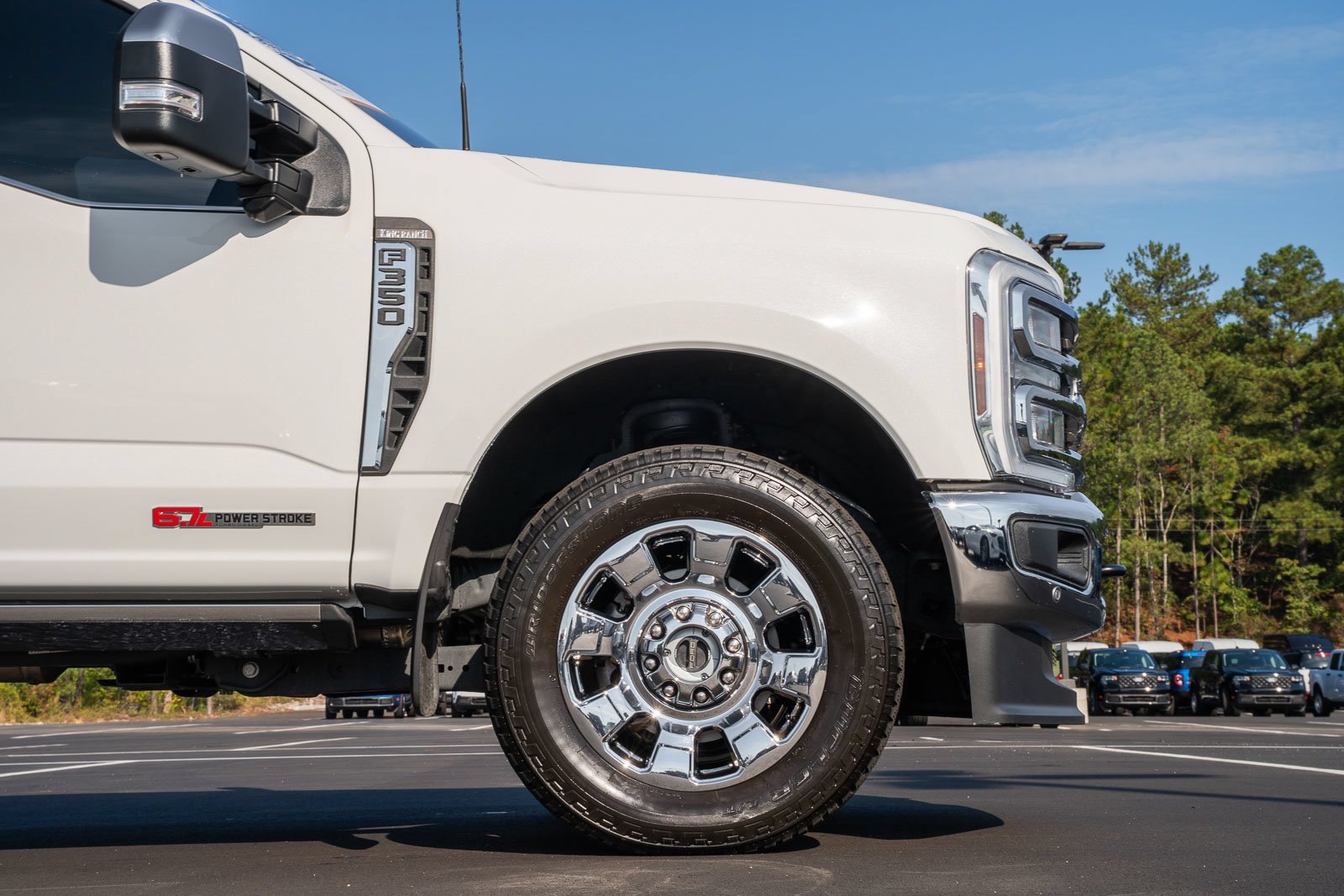 Used 2025 White Ford King Ranch image 11