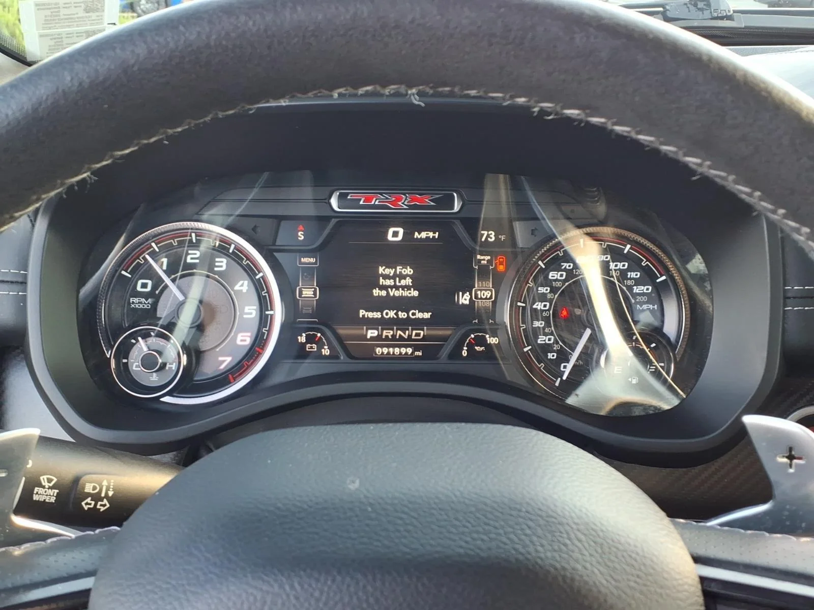 Used 2022 Diamond Black Crystal Pearlcoat Ram TRX image 20