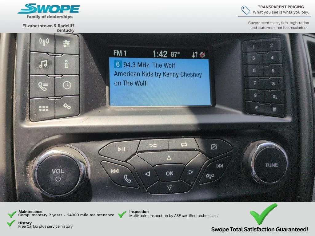 Used 2020 SHADOW BLACK Ford XL 2WD SuperCab 6' Box image 15