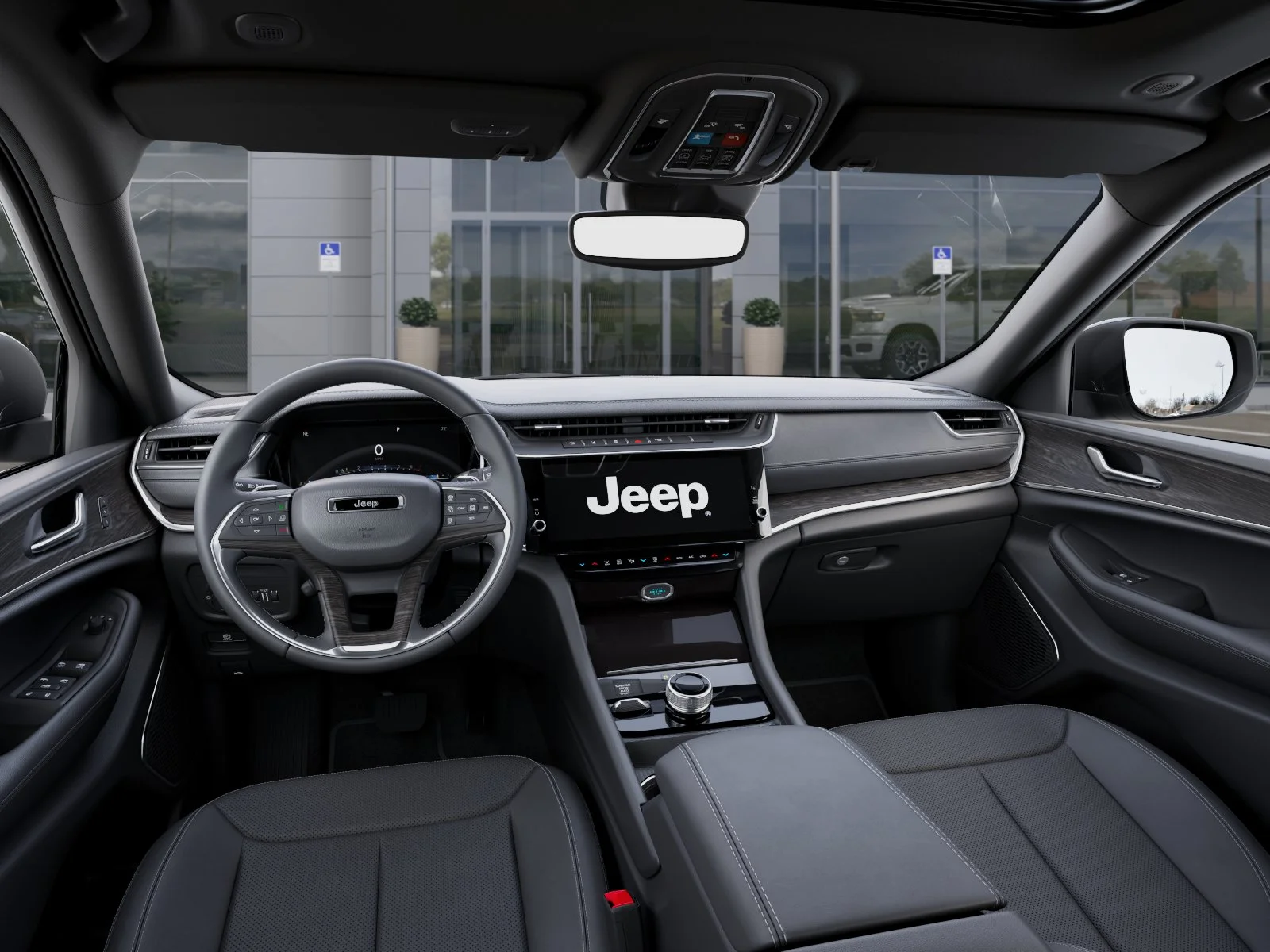 New 2026 Diamond Black Crystal Pearl-Coat Exterior Paint Jeep Limited Reserve image 40