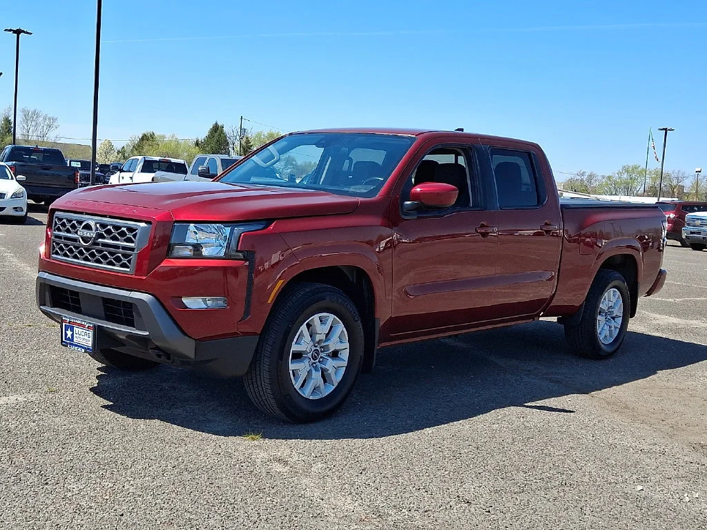 Used 2023 Red Nissan Crew Cab Long Bed SV 4x4 image 6