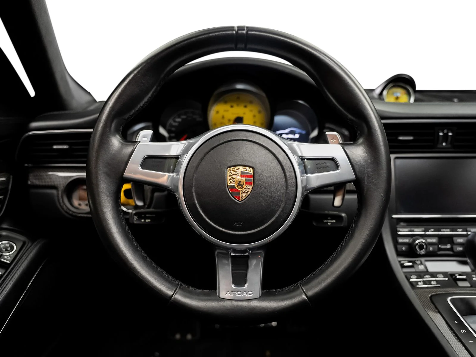 Used 2015 Black Porsche Turbo S image 4
