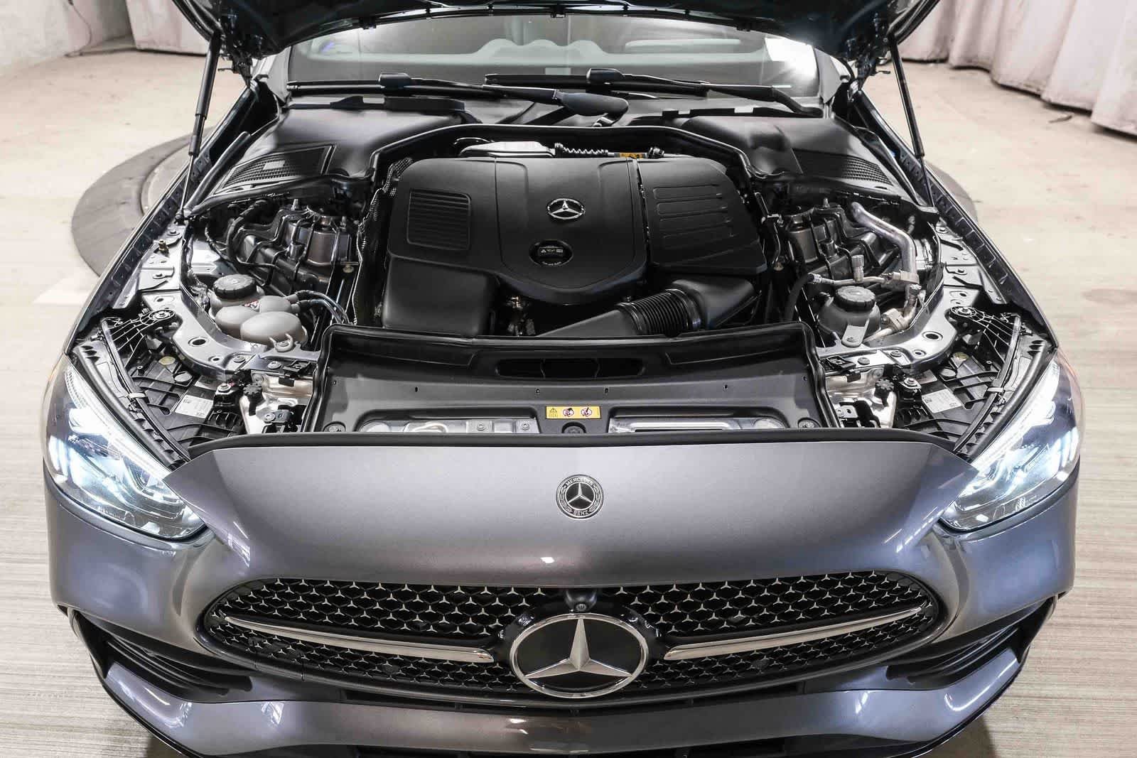 Certified Used 2025 Selenite Grey Metallic Mercedes-Benz C 300 image 32