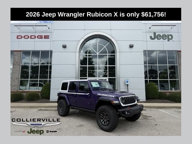 New 2026 Jeep Wrangler Rubicon X With Navigation &amp; 4WD