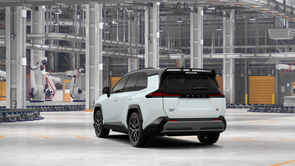 New 2026 Wind Chill Pearl with Midnight Black Metallic roof Toyota GR SPORT image 7