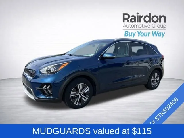 Used 2022 Deep Cerulean Kia EX Premium image 3