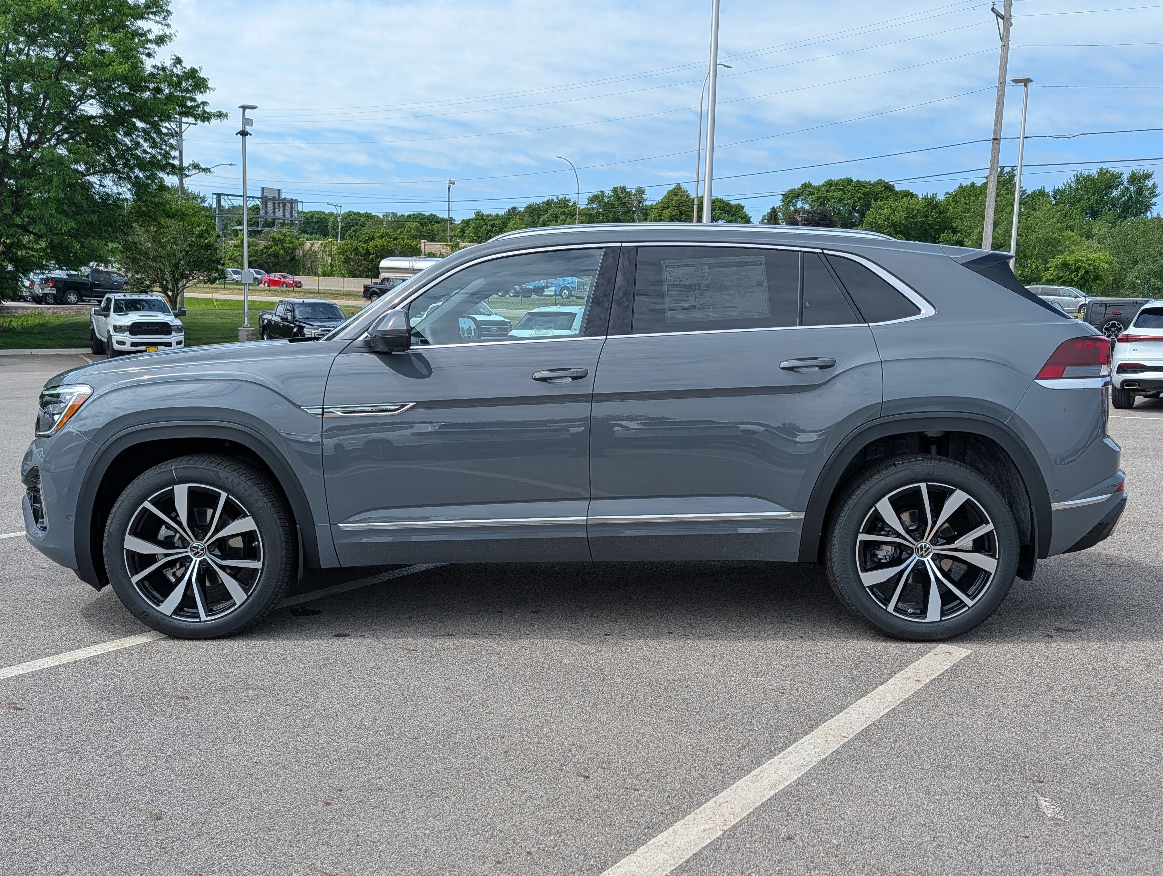 New 2026 Pure Gray Volkswagen 2.0T SEL Premium R-Line image 3