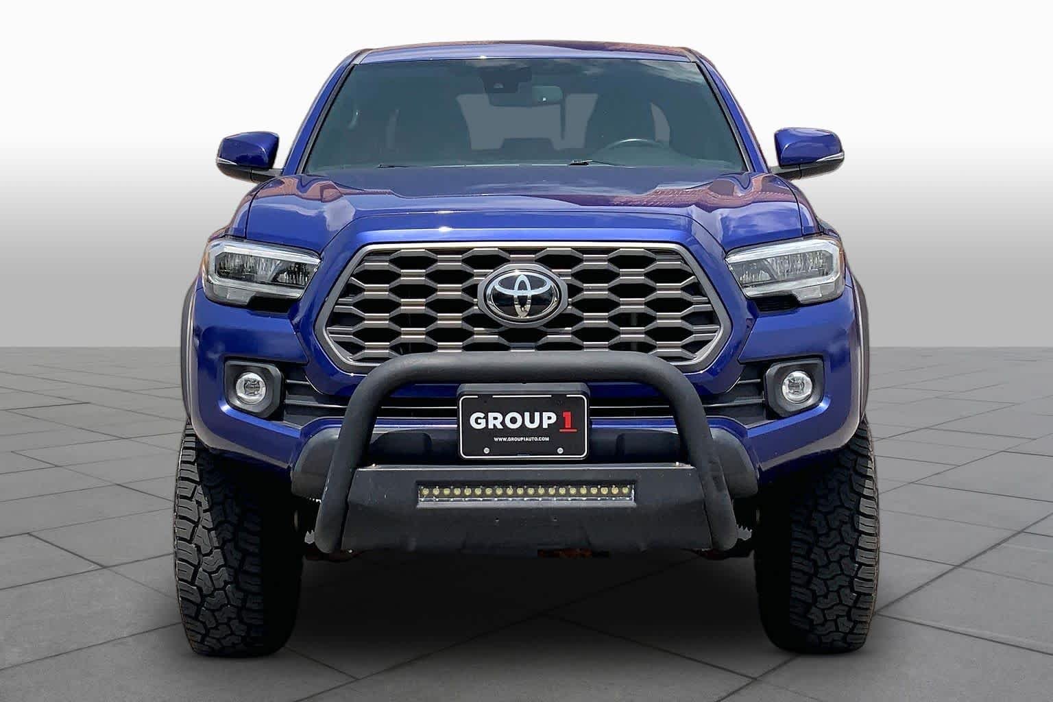 Used 2022 Blue Crush Metallic Toyota TRD Off Road image 4