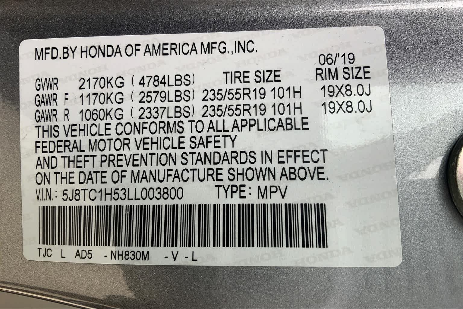 Used 2020 Lunar Silver Metallic Acura w/Technology Pkg image 34