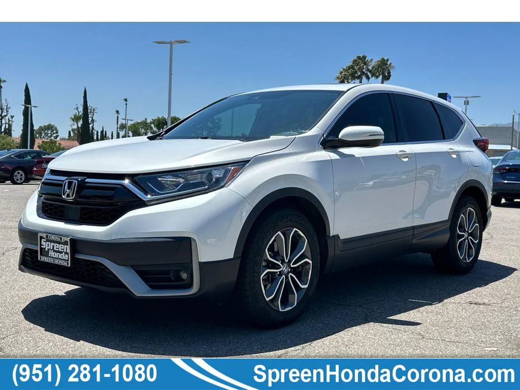 Used 2022 Platinum White Pearl Honda EX-L image 1