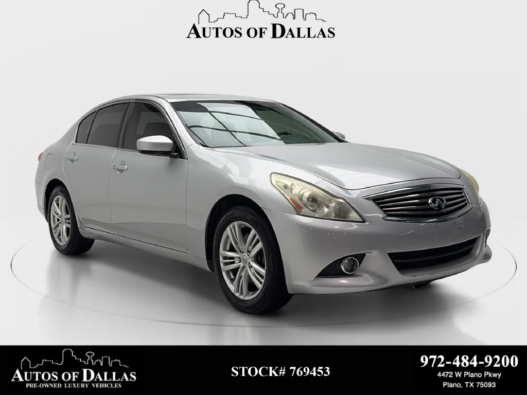 2013 INFINITI G Sedan