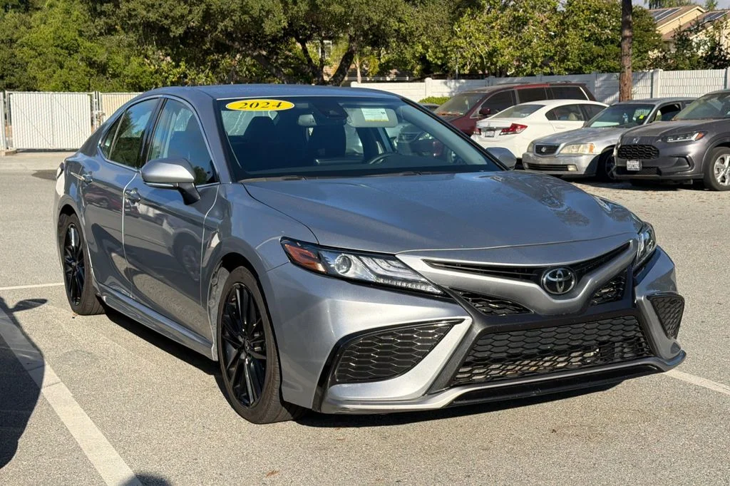 Used 2024 Celestial Silver Metallic Toyota XSE image 2