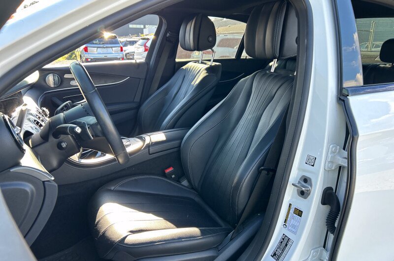 Certified Used 2023 Polar White Mercedes-Benz E 350 image 5