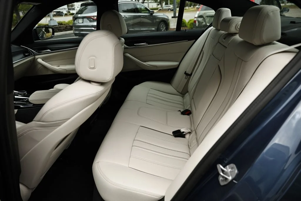 Used 2023 Arctic Race Blue Metallic BMW 530e iPerformance image 24