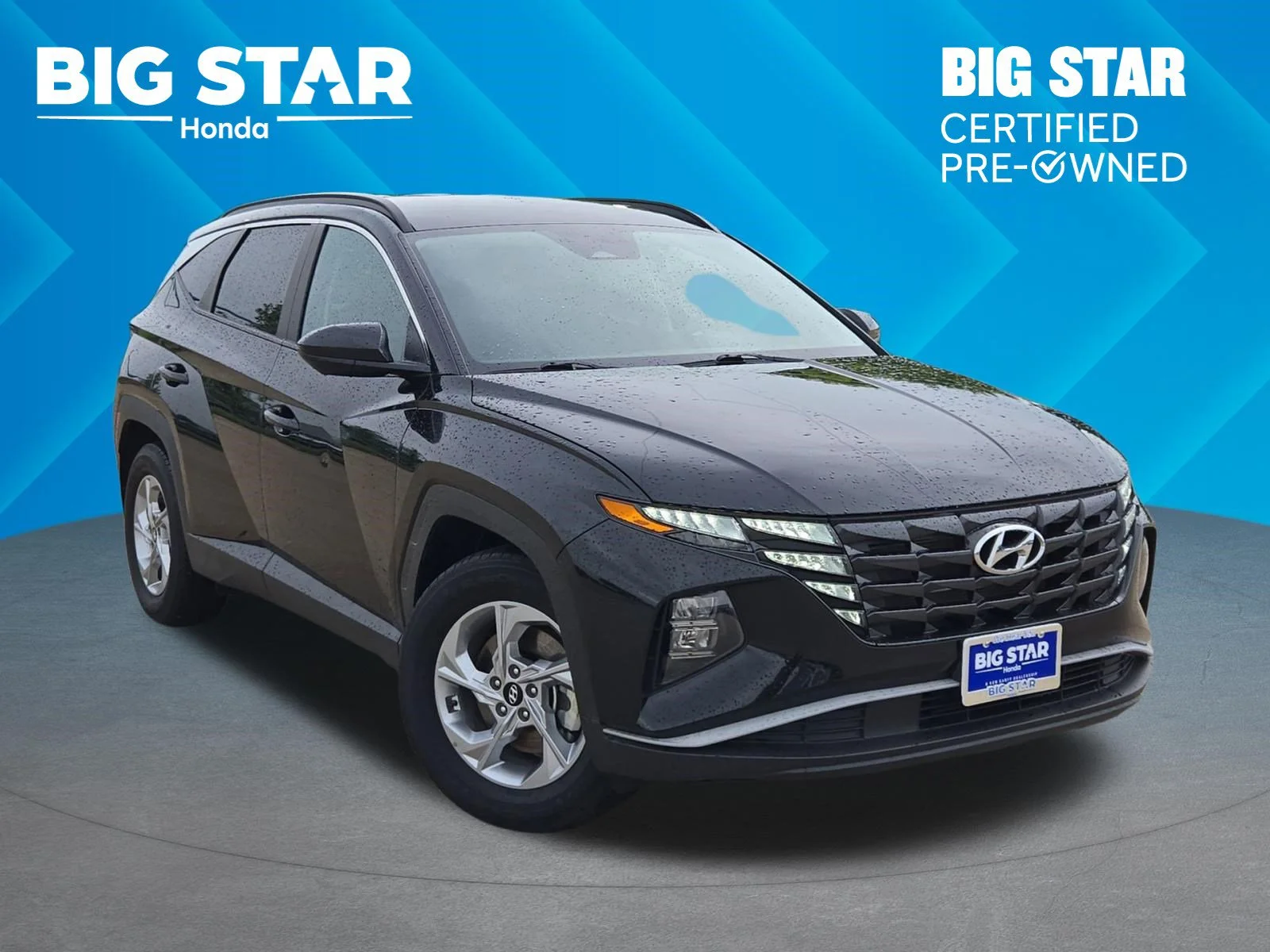 Used 2024 Black Pearl Hyundai SEL image 1