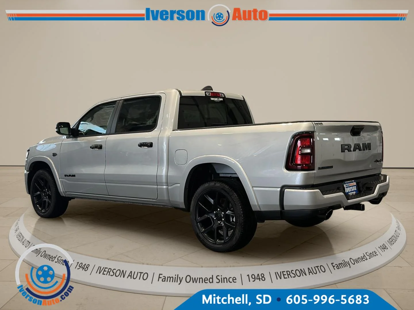 New 2027 Silver Zynith Exterior Paint RAM LARAMIE 4X4 CREW CAB 5
