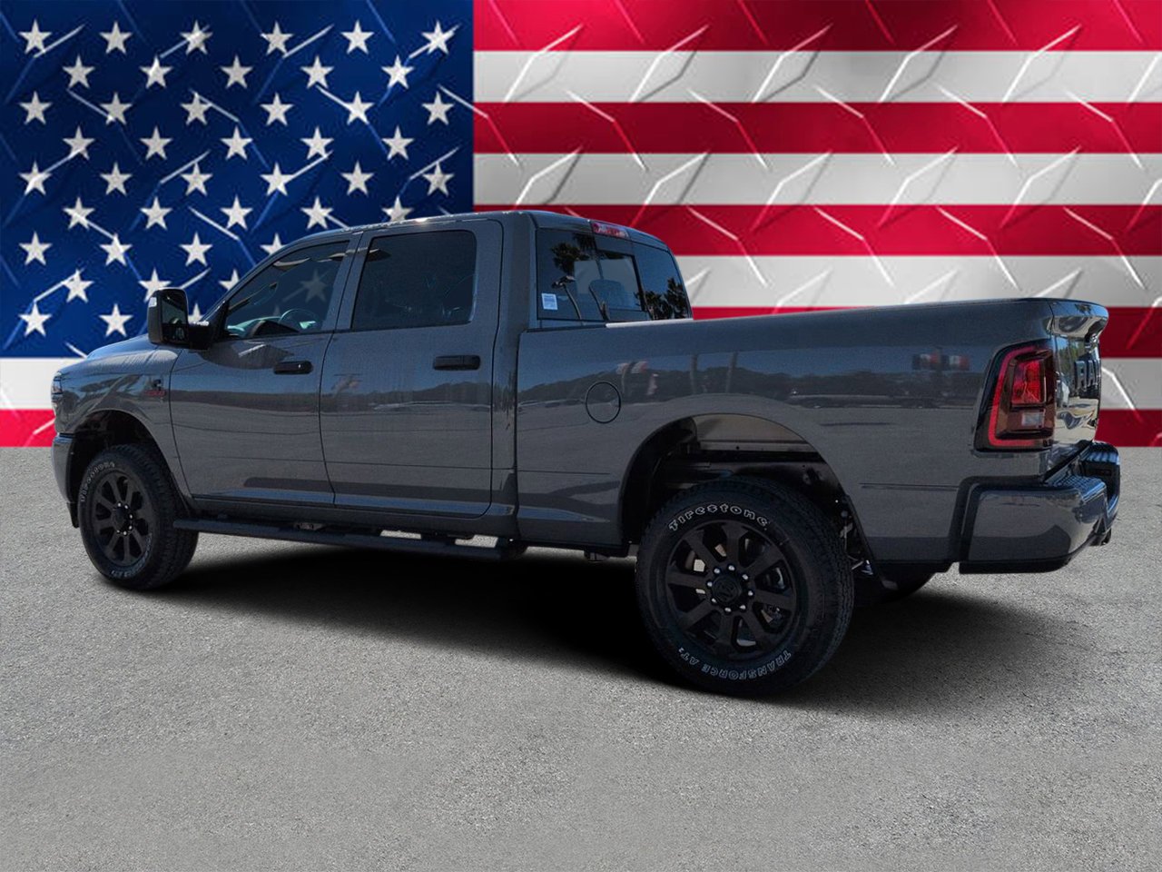 New 2026 Ceramic Gray Clearcoat RAM Black Express image 5