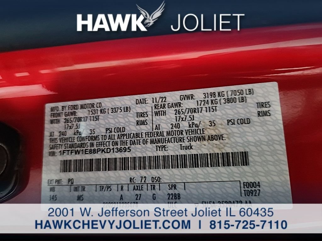 Used 2023 Red Ford XLT image 24