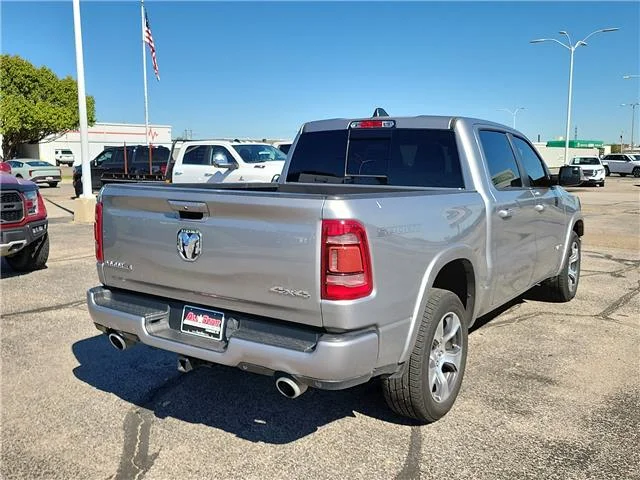 Used 2022 Silver RAM Laramie 4x4 Crew Cab 144.5 in. WB image 4
