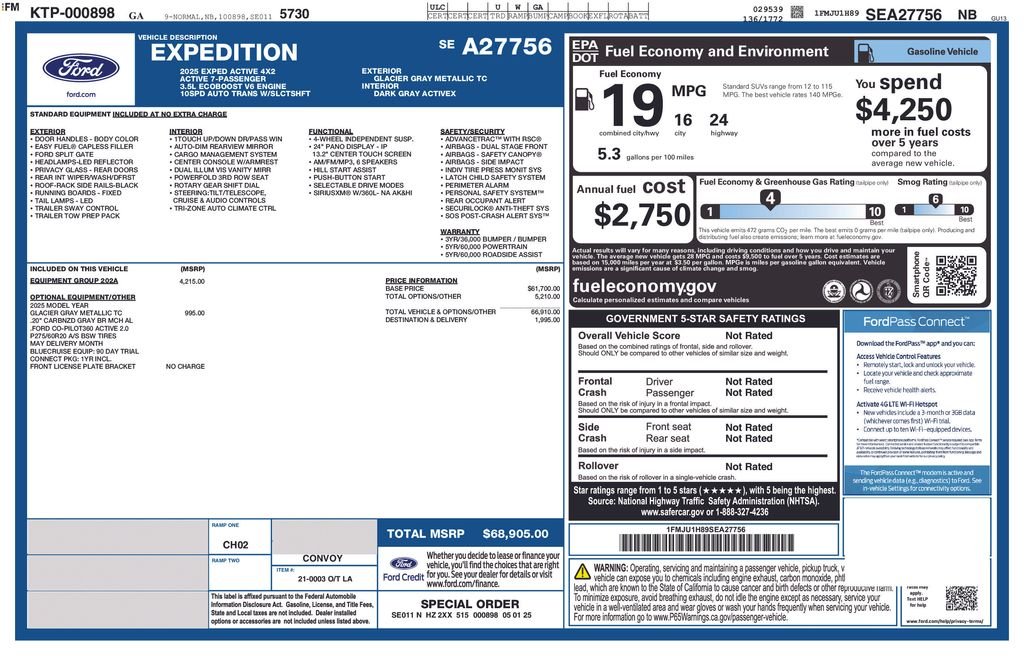 Used 2025 Gray Ford Active image 5