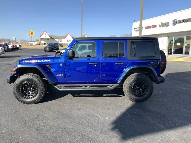 Used 2020 Jeep Wrangler Unlimited Rubicon with VIN 1C4HJXFN7LW105406 for sale in Kansas City
