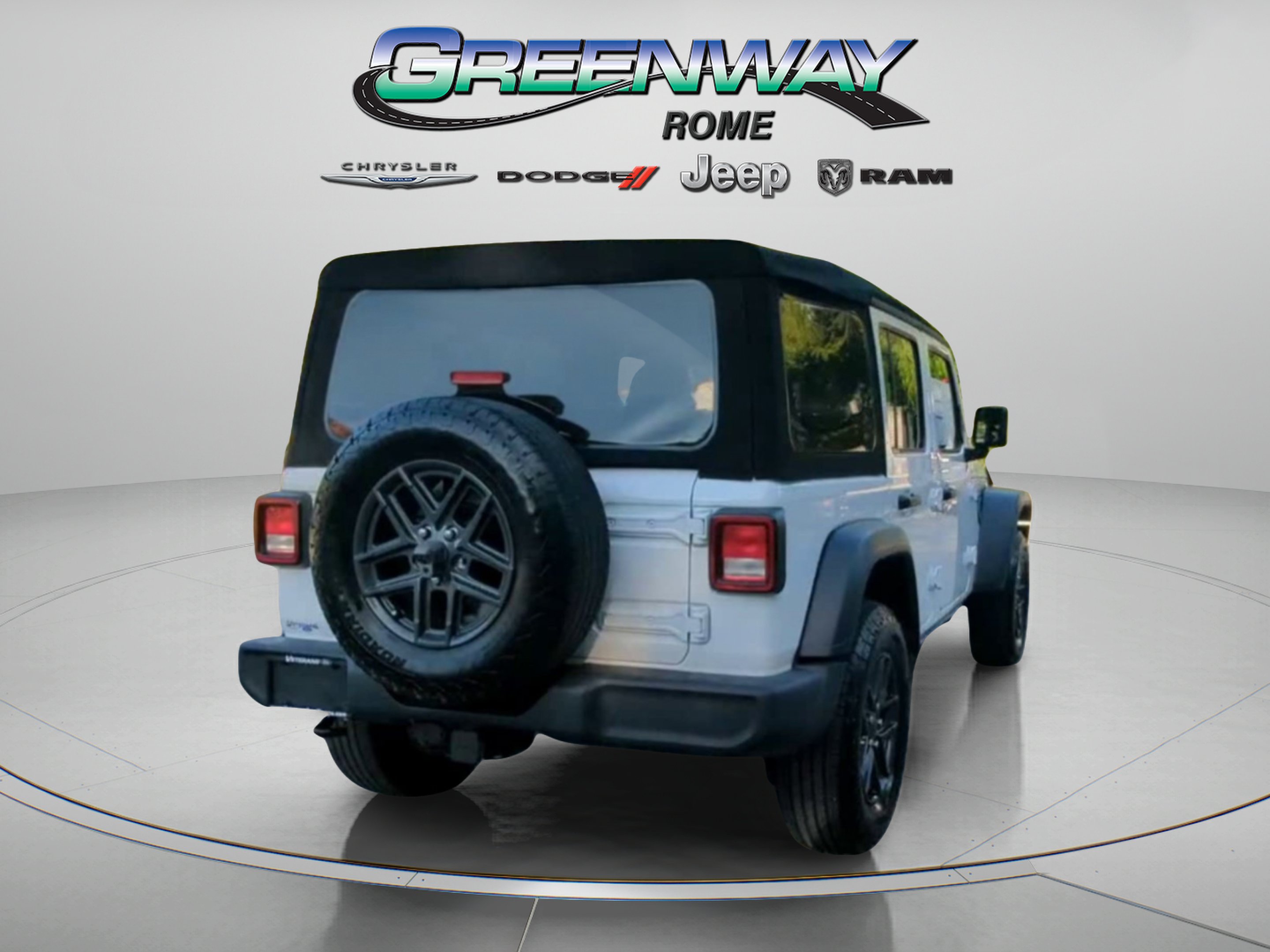 Used 2024 Bright White Clearcoat Jeep Sport S image 28