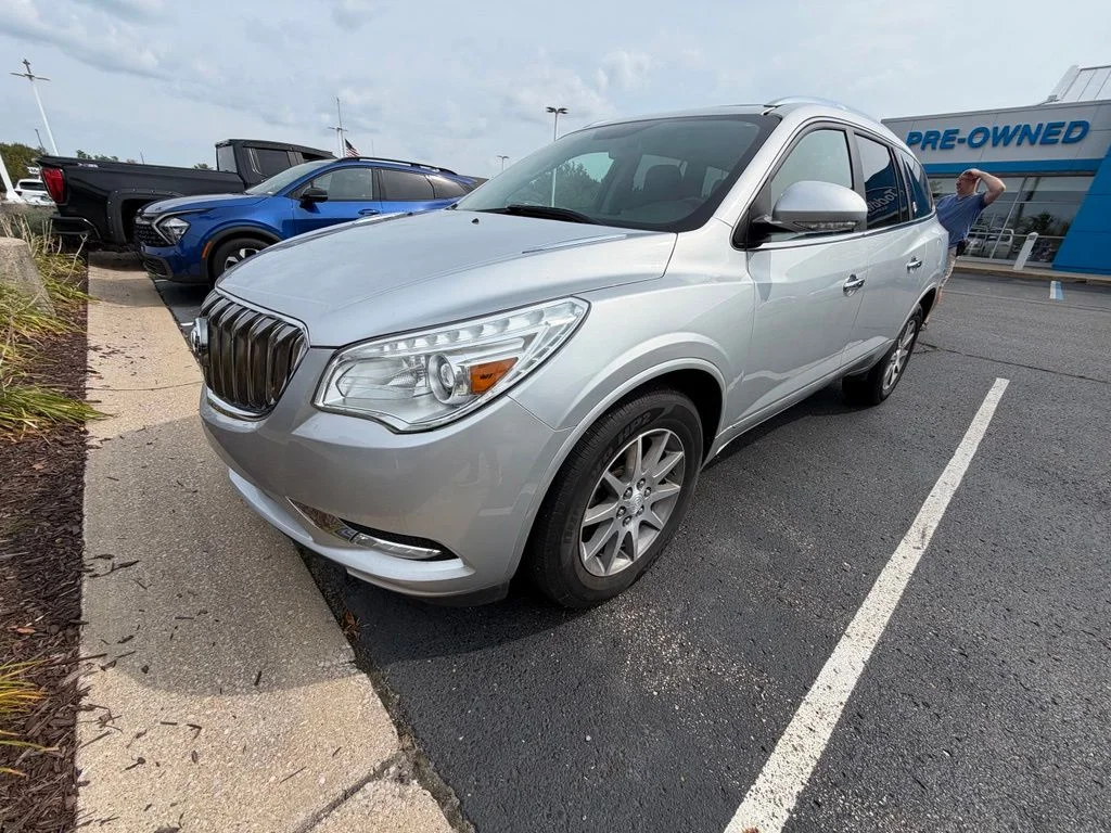 Used 2017 Silver Buick Leather Group image 3