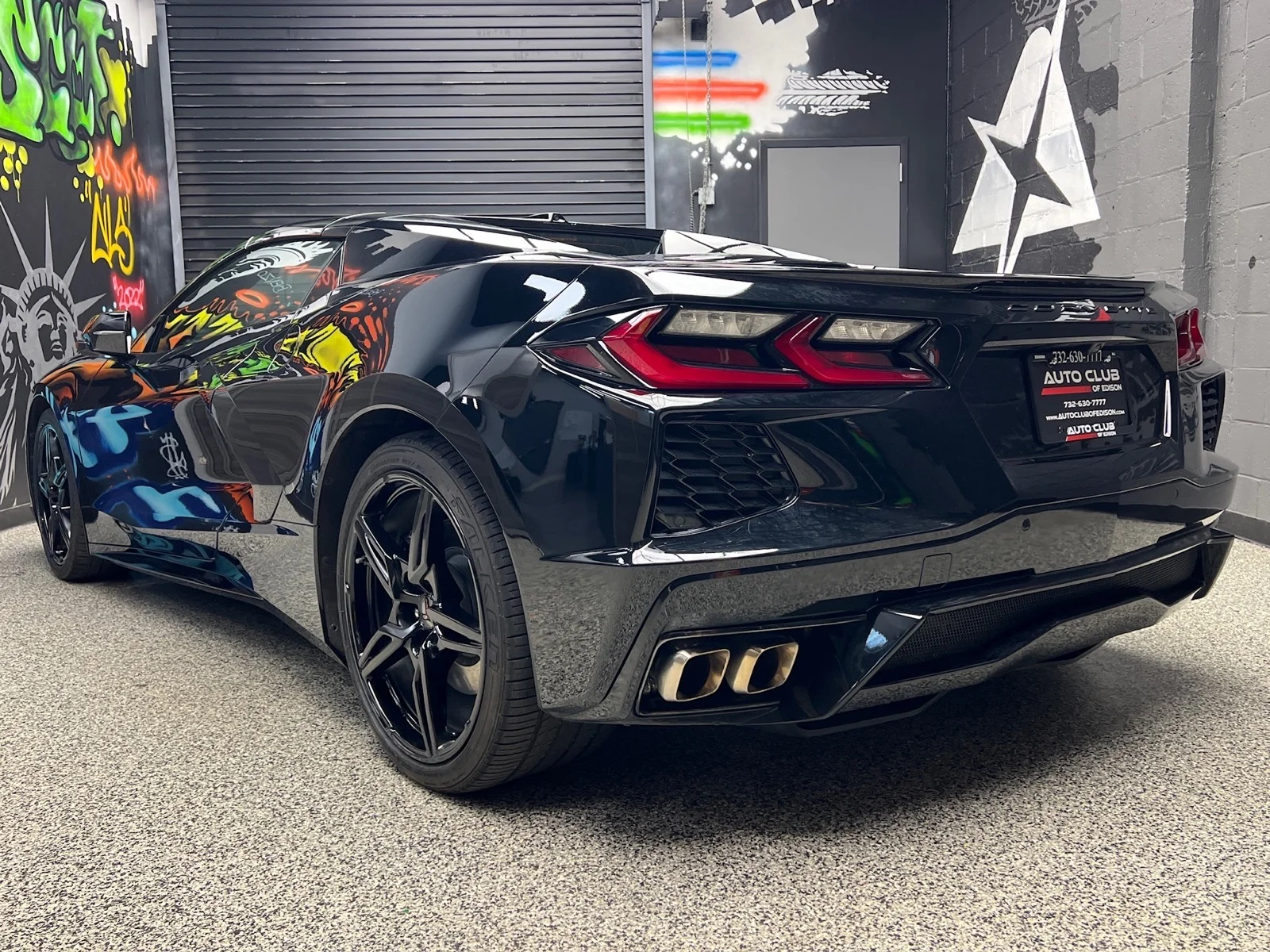 Used 2025 Black (gba) Chevrolet Stingray image 10