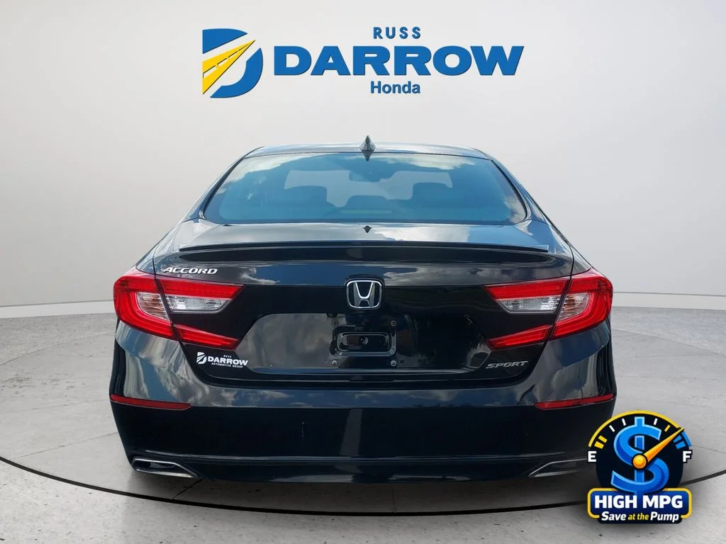 Certified Used 2019 Black Honda Sport image 4
