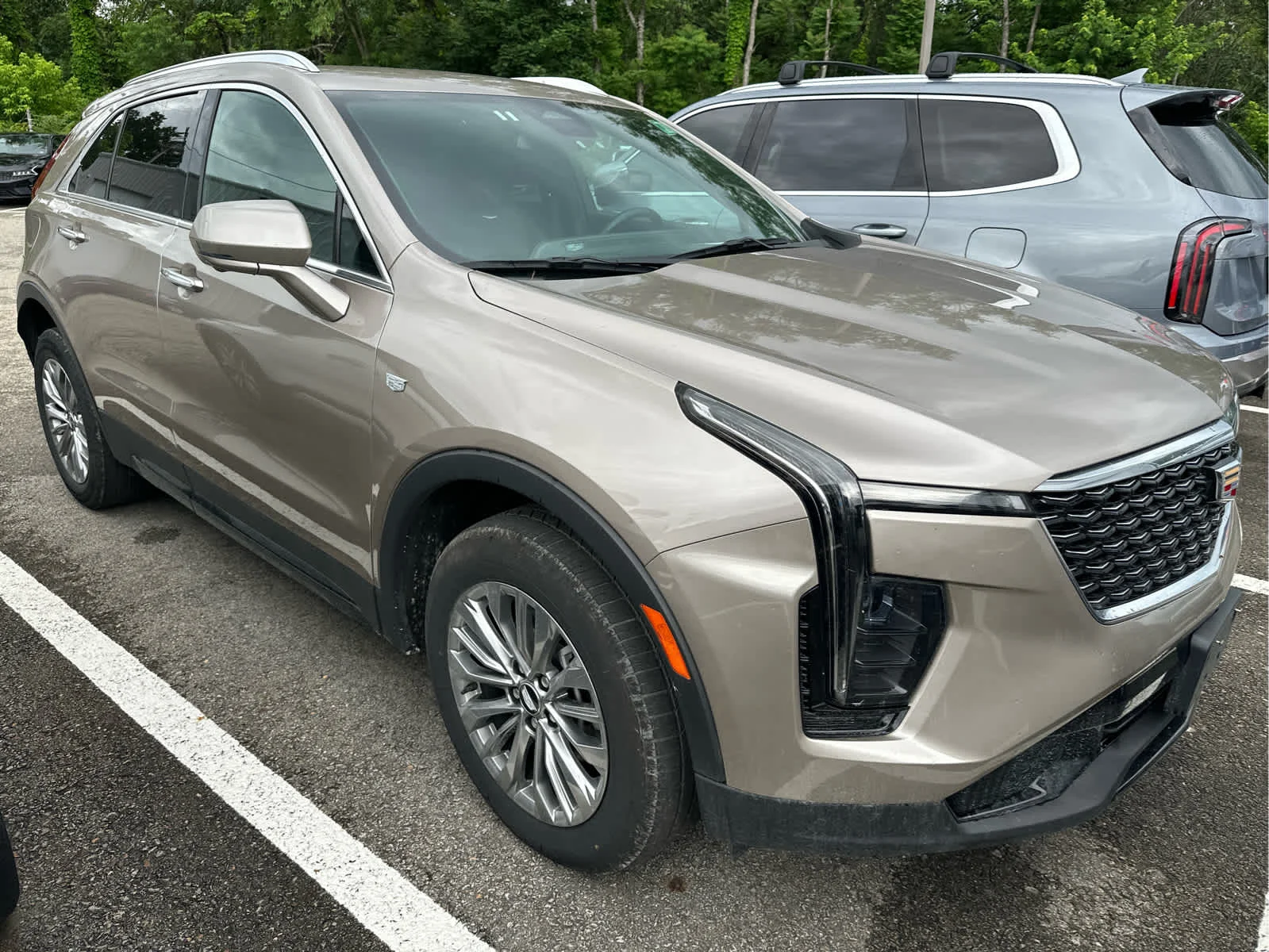 Used 2025 Latte Metallic Cadillac AWD Premium Luxury image 2
