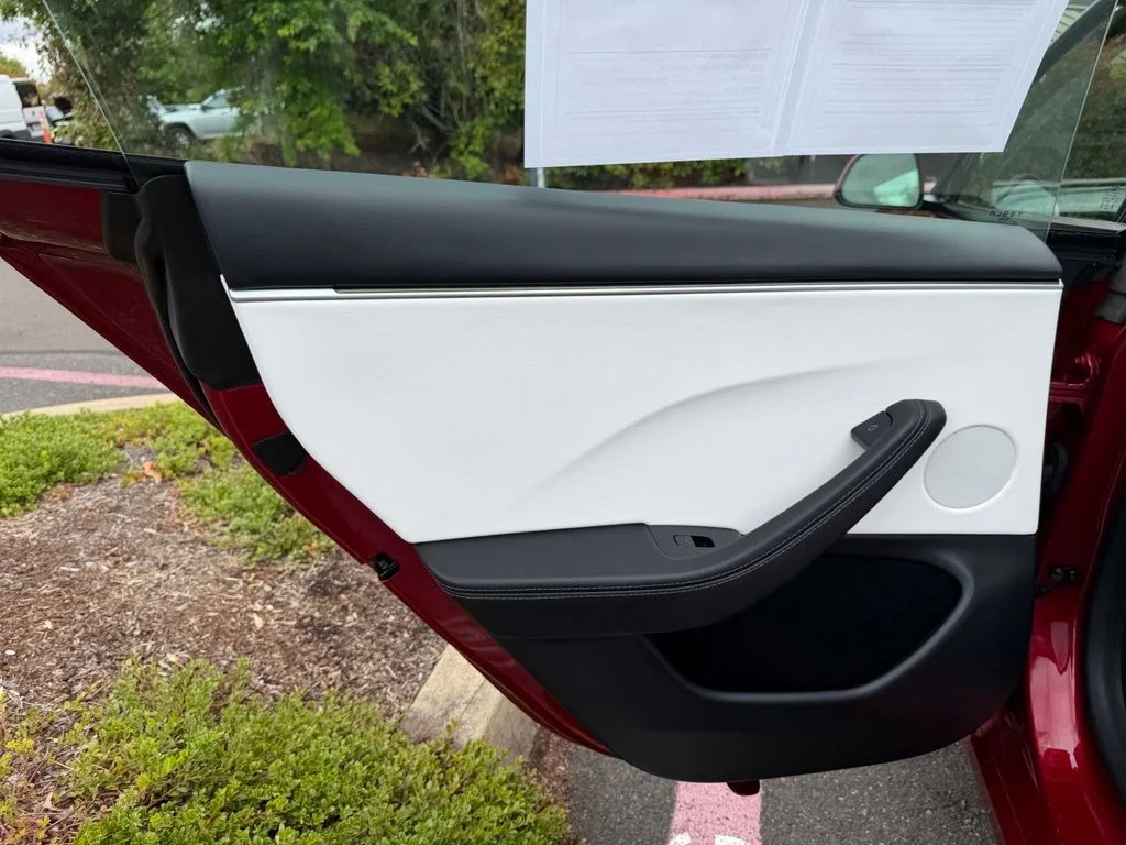 Used 2025 Red Tesla Performance image 27