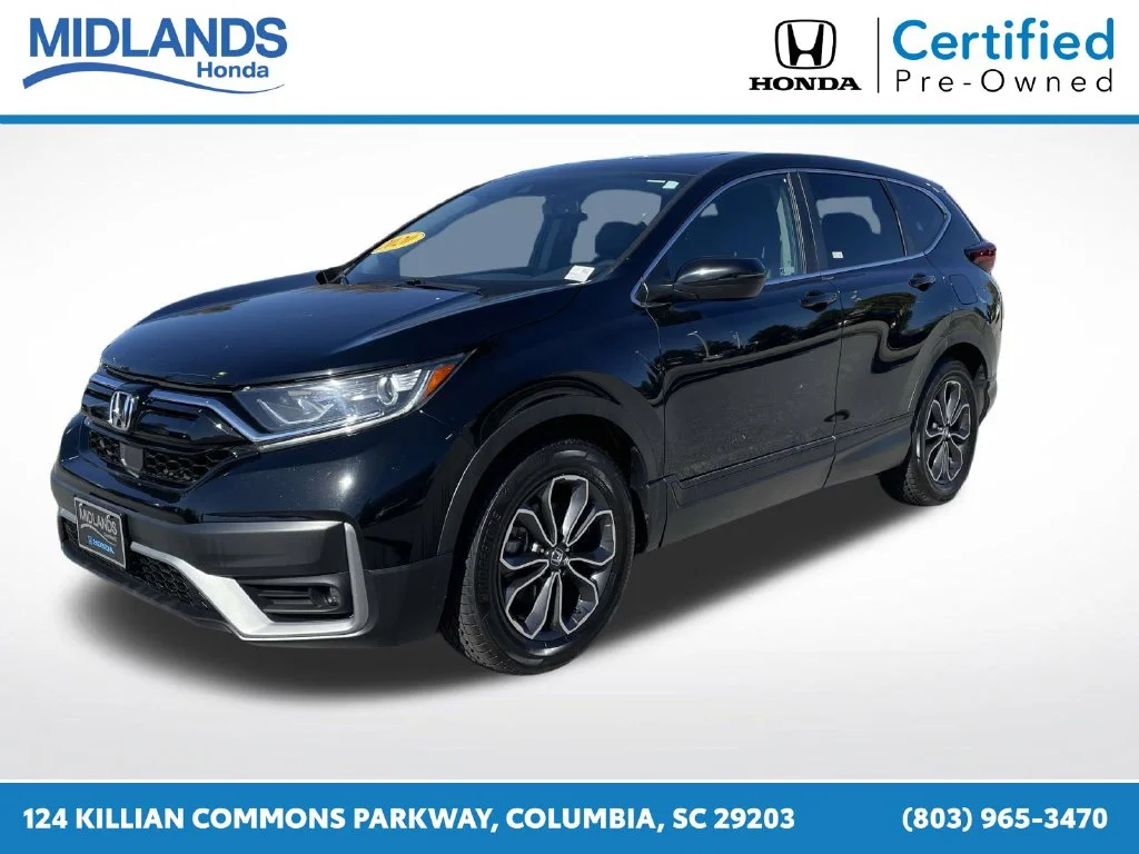 Certified Used 2020 Crystal Black Pearl Honda EX-L image 3