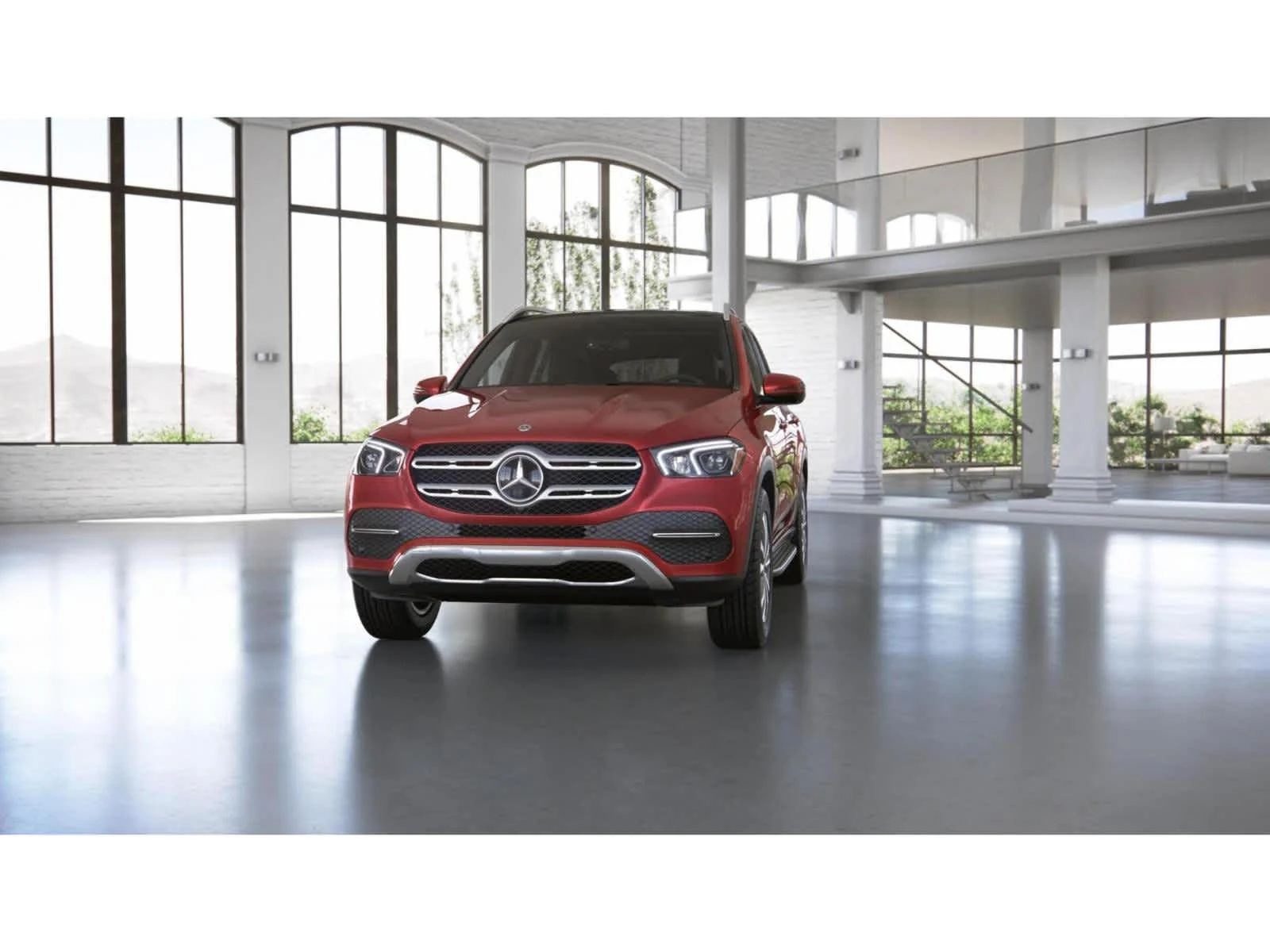 Used 2022 MANUFAKTUR Cardinal Red Metallic Mercedes-Benz GLE 350 image 42