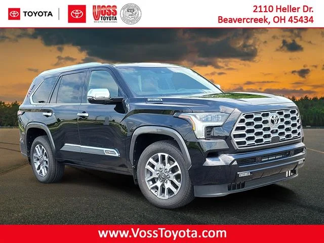 New 2026 Midnight Black Metallic Toyota 1794 Edition image 1