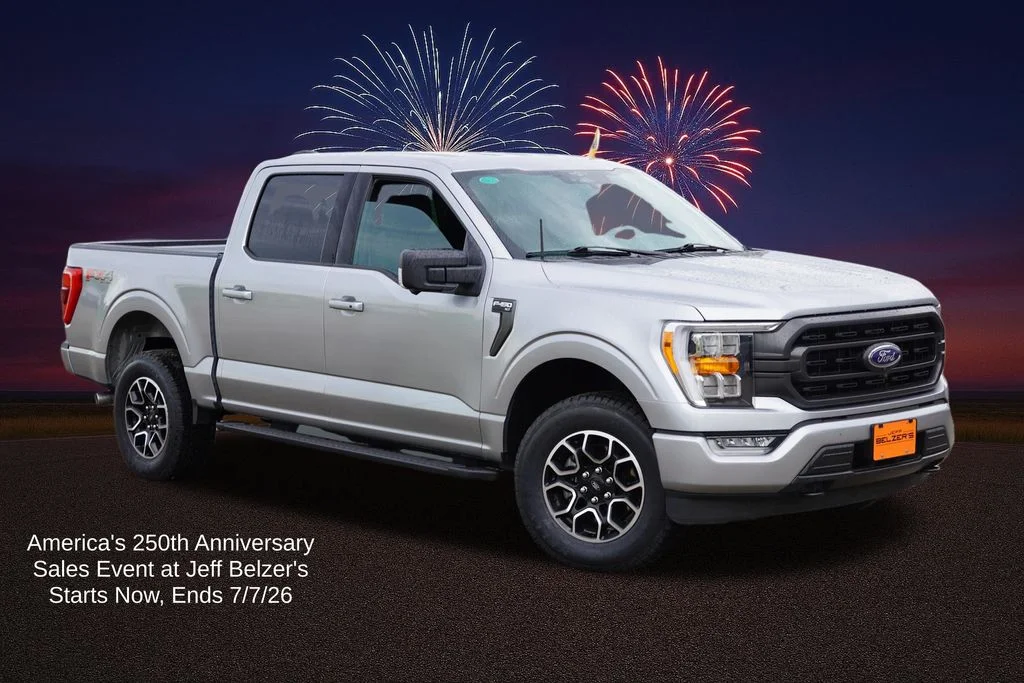 Certified Used 2023 Iconic Silver Metallic Ford XLT image 1