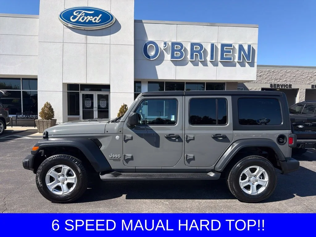 Used 2020 Gray Clearcoat Jeep Unlimited Sport S image 2