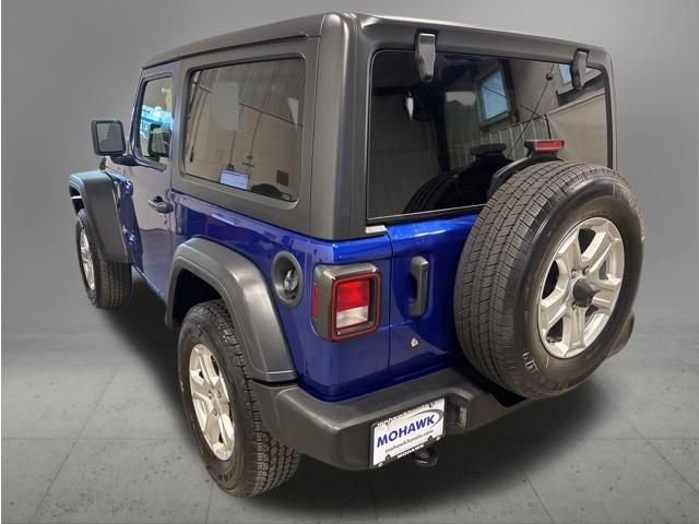 Used 2020 Ocean Blue Metallic Clearcoat Jeep Sport S image 3